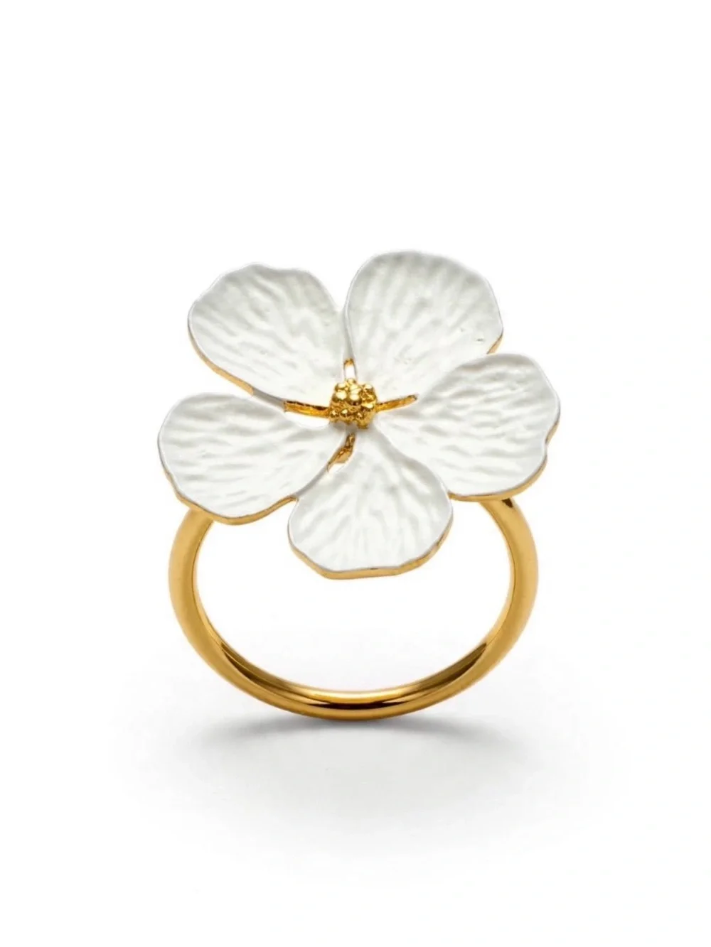 Flower Napkin Rings Set of 12